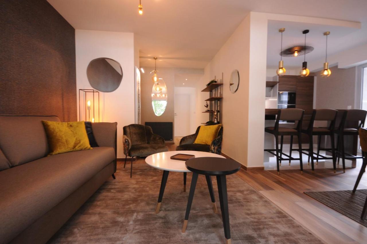 Le Matignon - Design Apartment Facing Lake Annecy Bagian luar foto